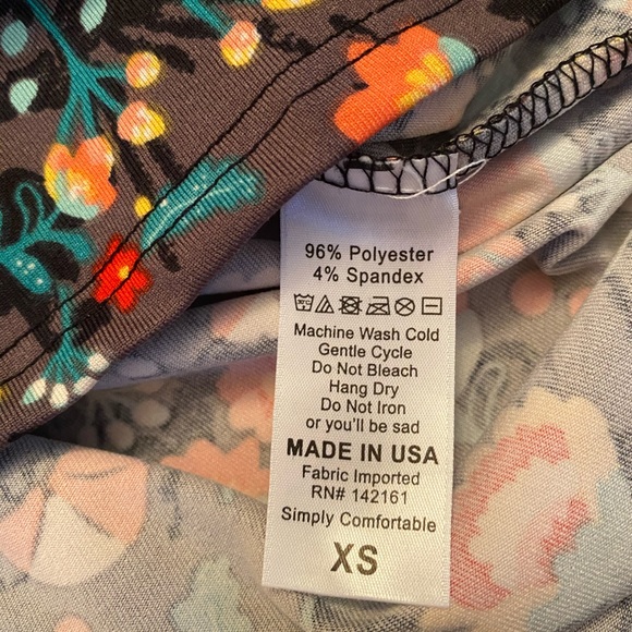 LuLaRoe Dani Maxi Dress Sleeveless Floral NWT - Picture 12 of 16